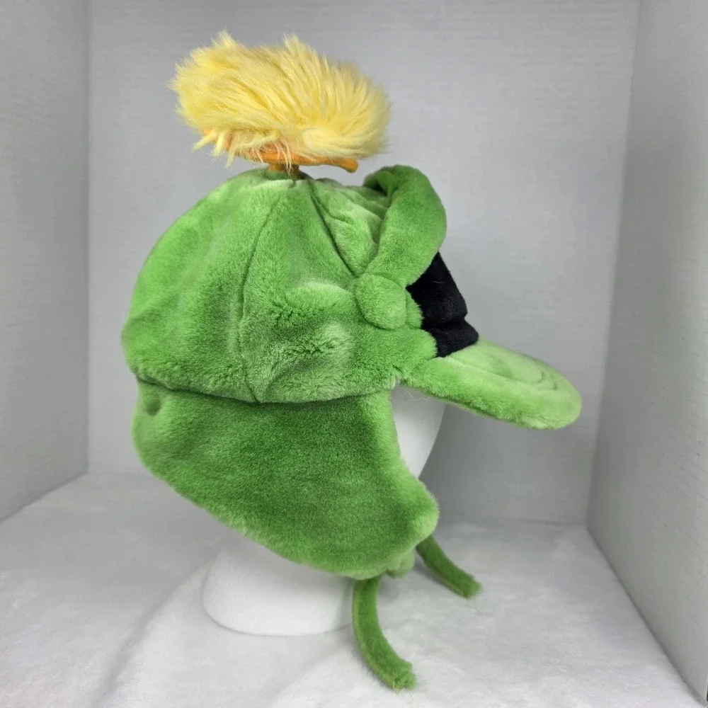 WB Looneytunes‎ Flapper Hat Marvin The Martian Winter Youth/kids Green Rare 1998